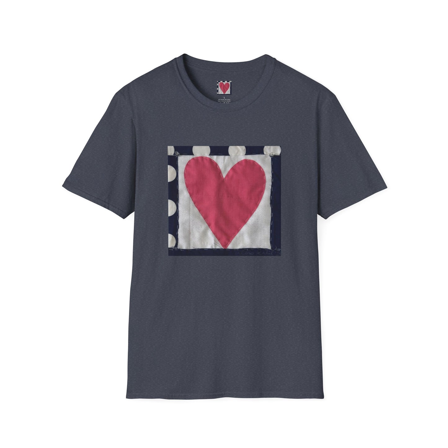 O, my Quilted Heart, a T-Shirt