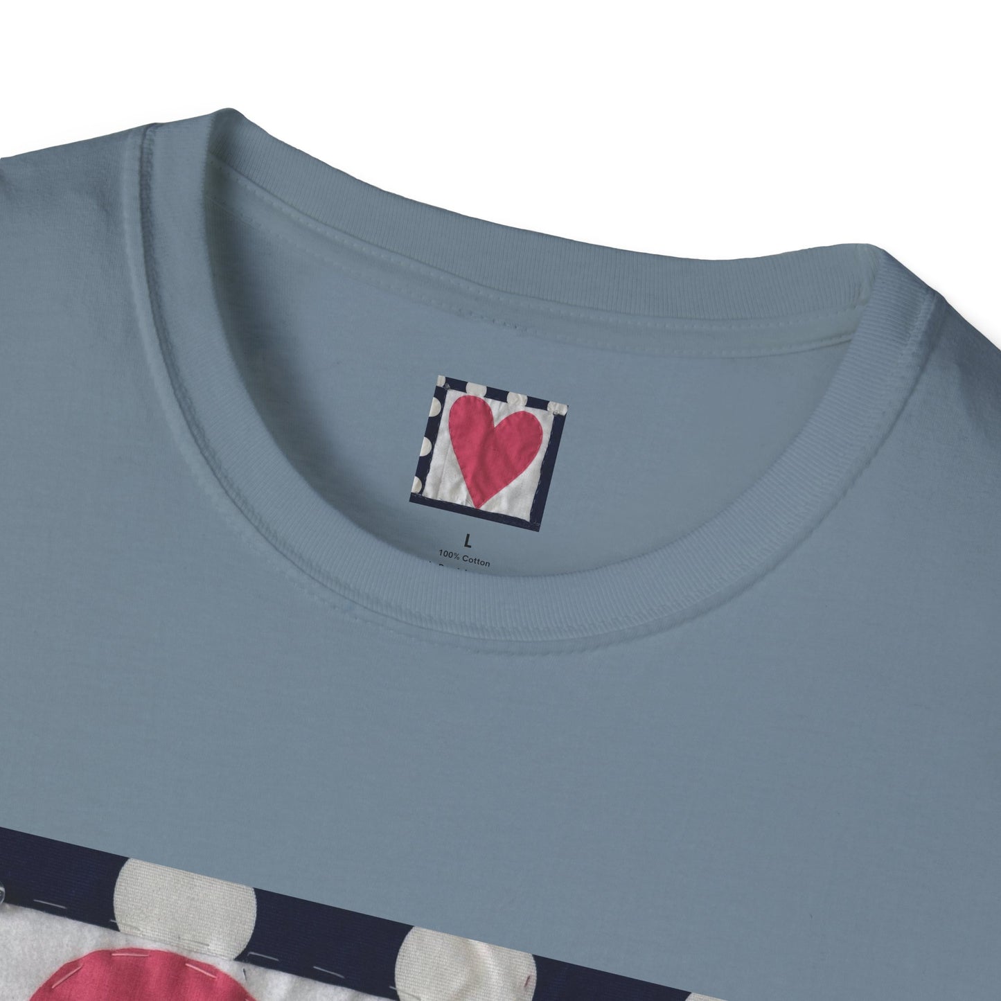 O, my Quilted Heart, a T-Shirt