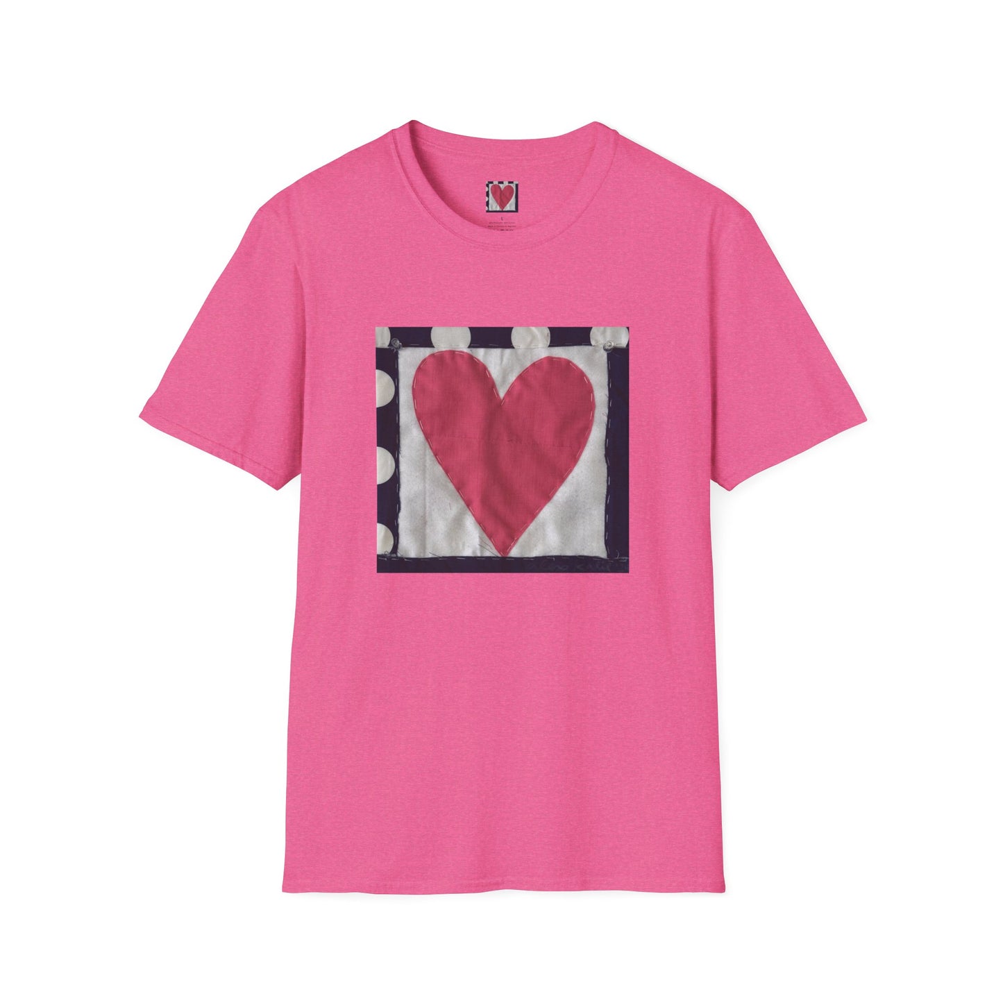 O, my Quilted Heart, a T-Shirt