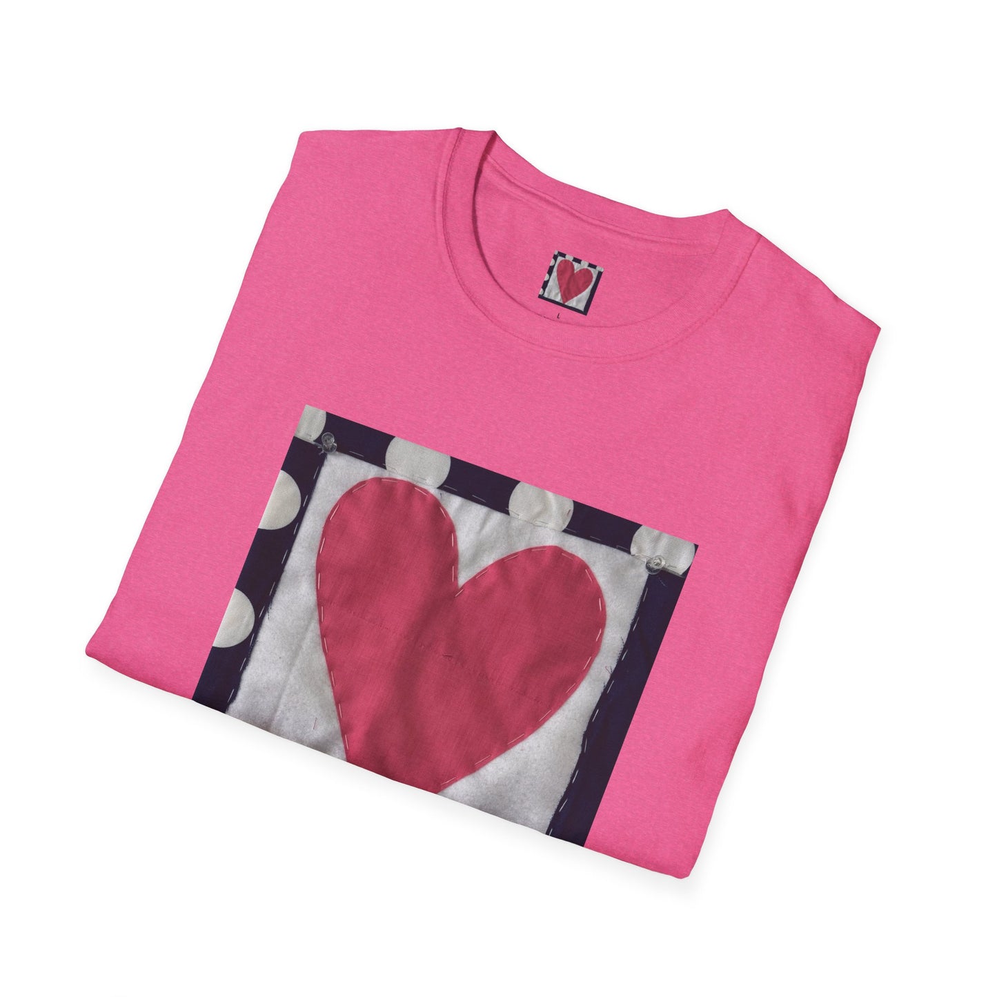 O, my Quilted Heart, a T-Shirt