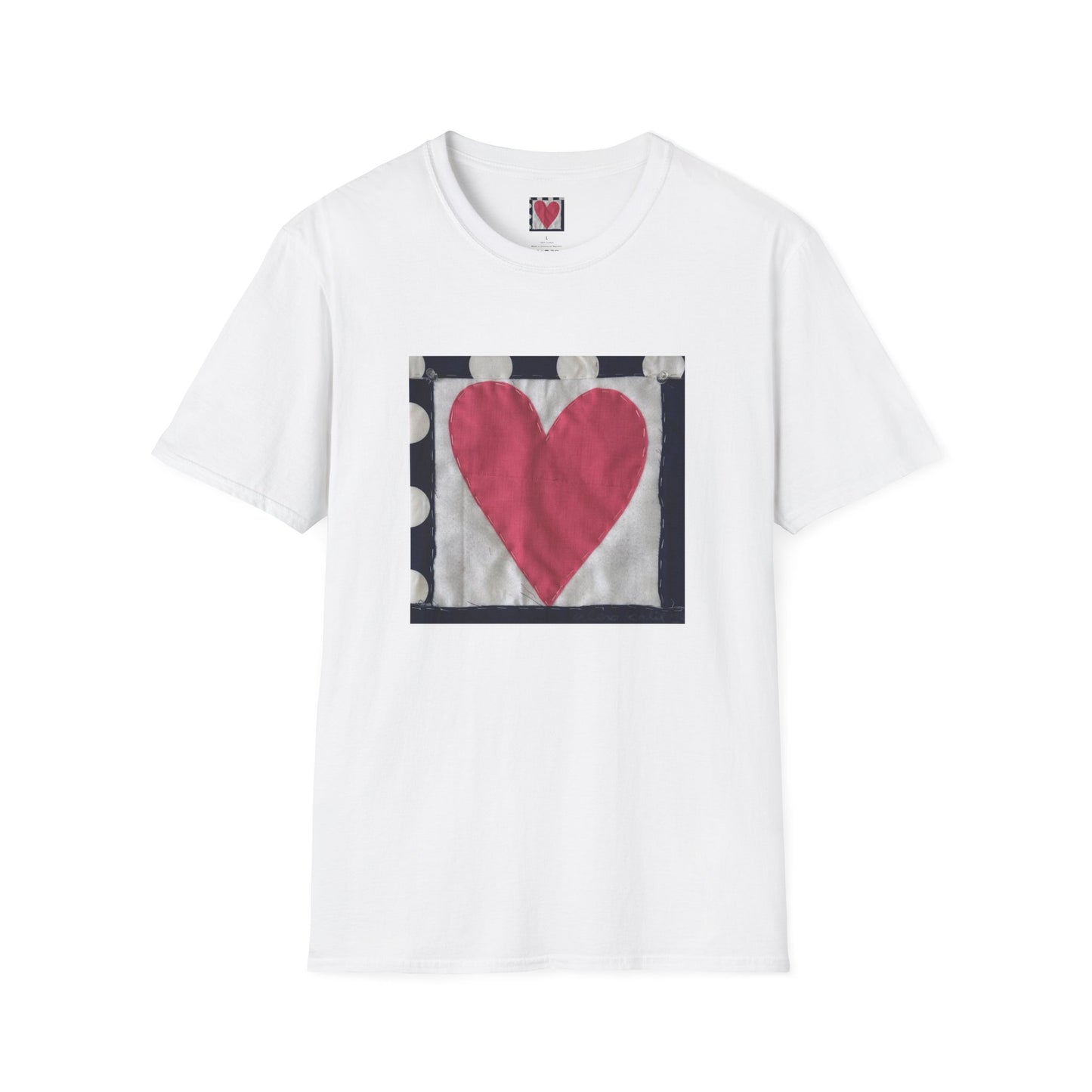 O, my Quilted Heart, a T-Shirt