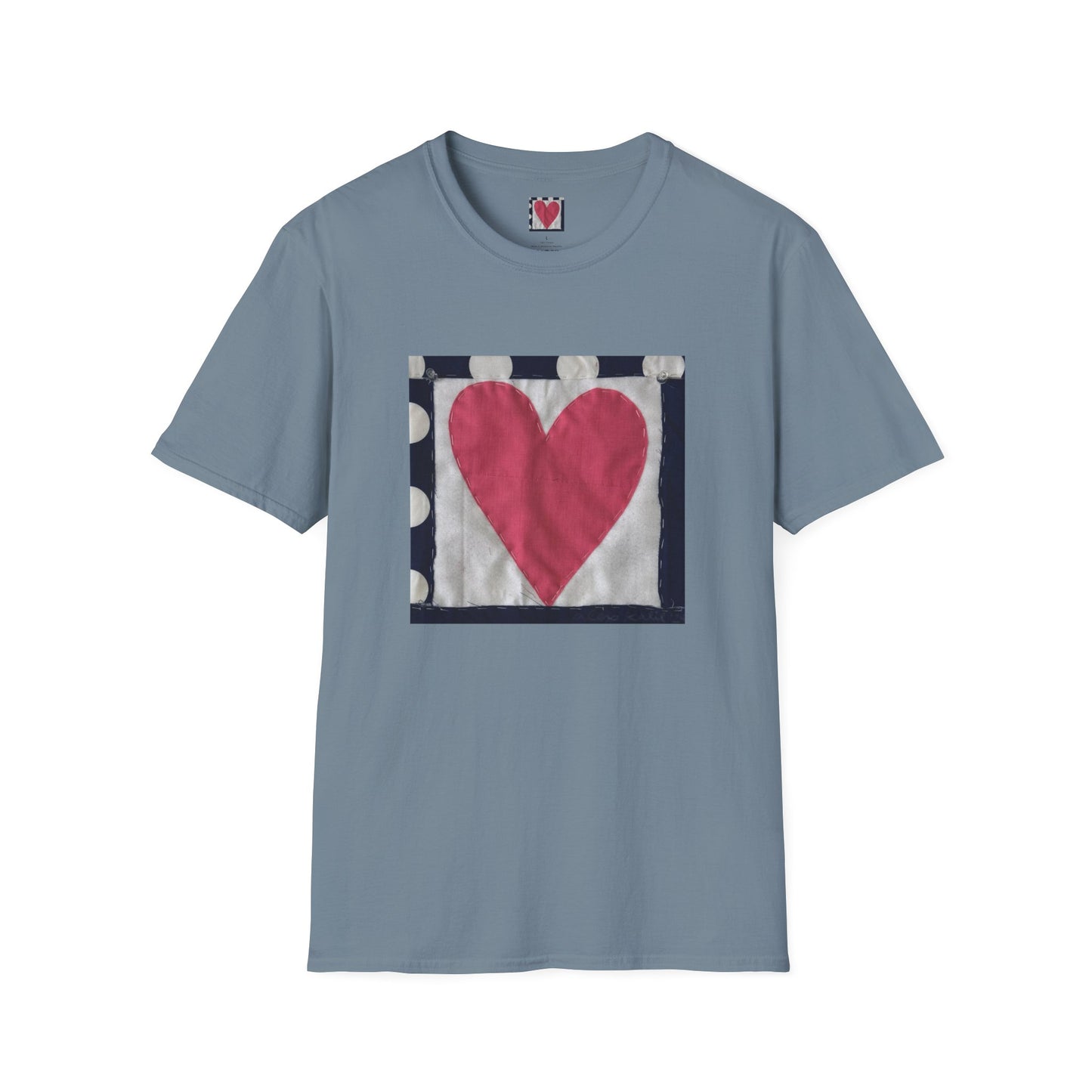 O, my Quilted Heart, a T-Shirt