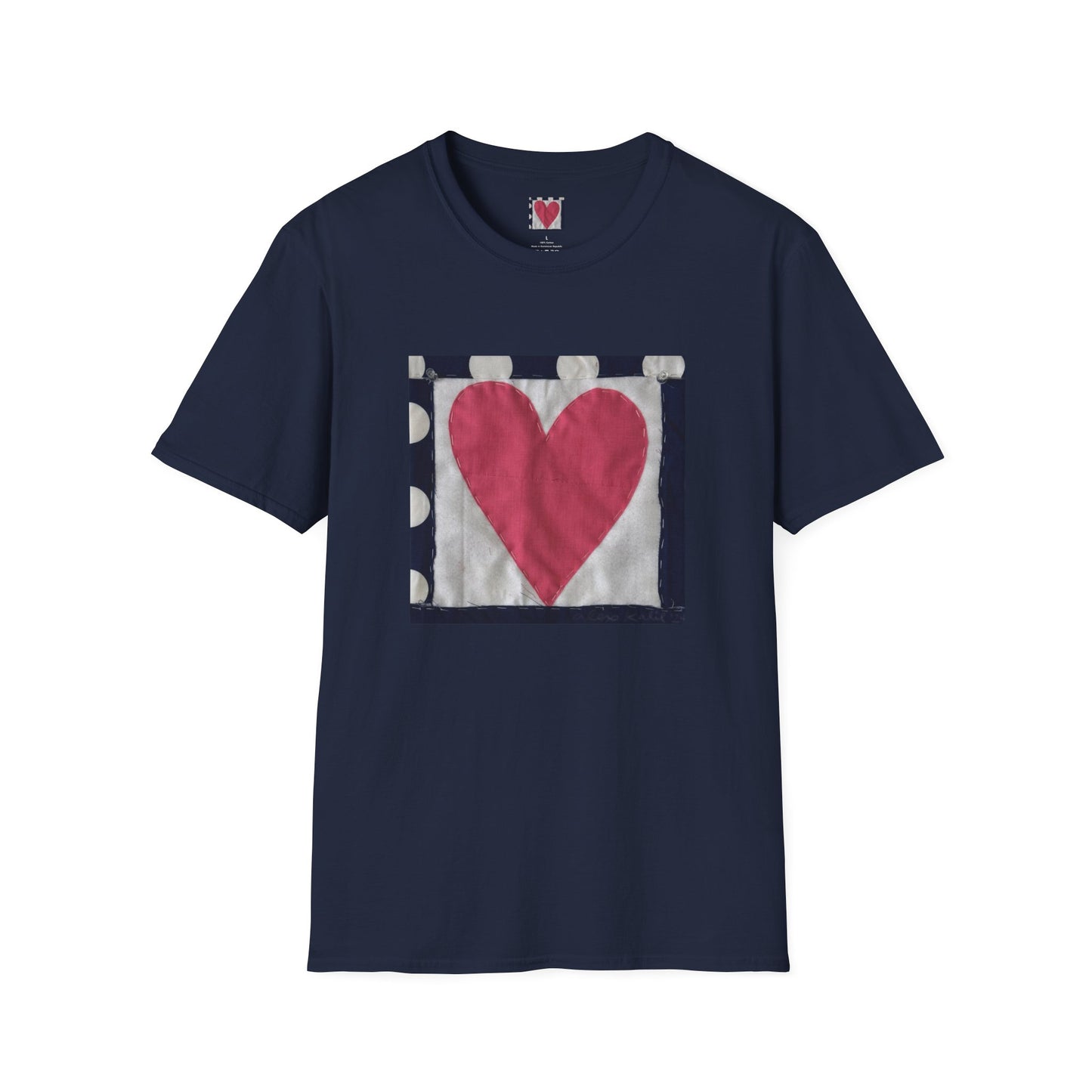 O, my Quilted Heart, a T-Shirt