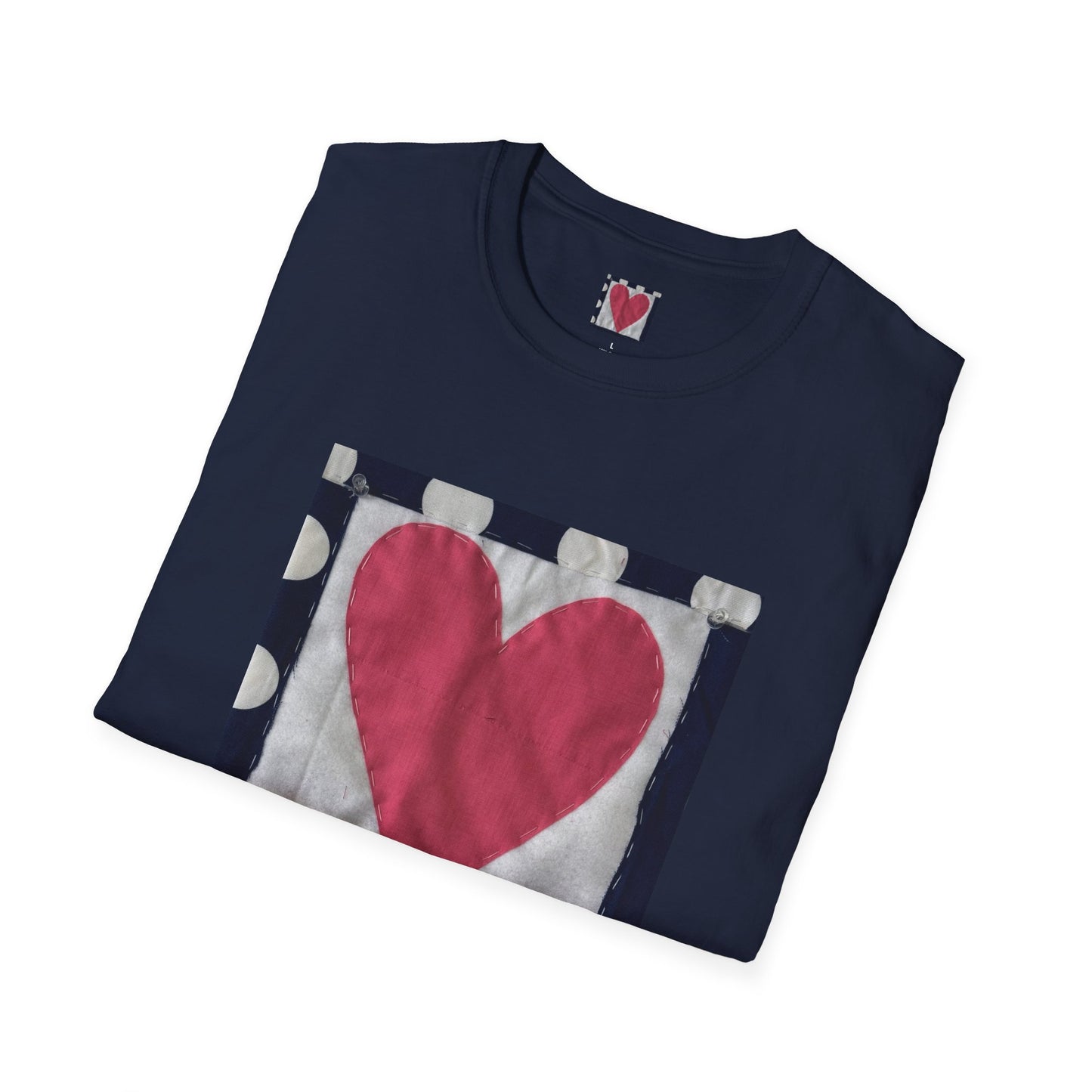 O, my Quilted Heart, a T-Shirt