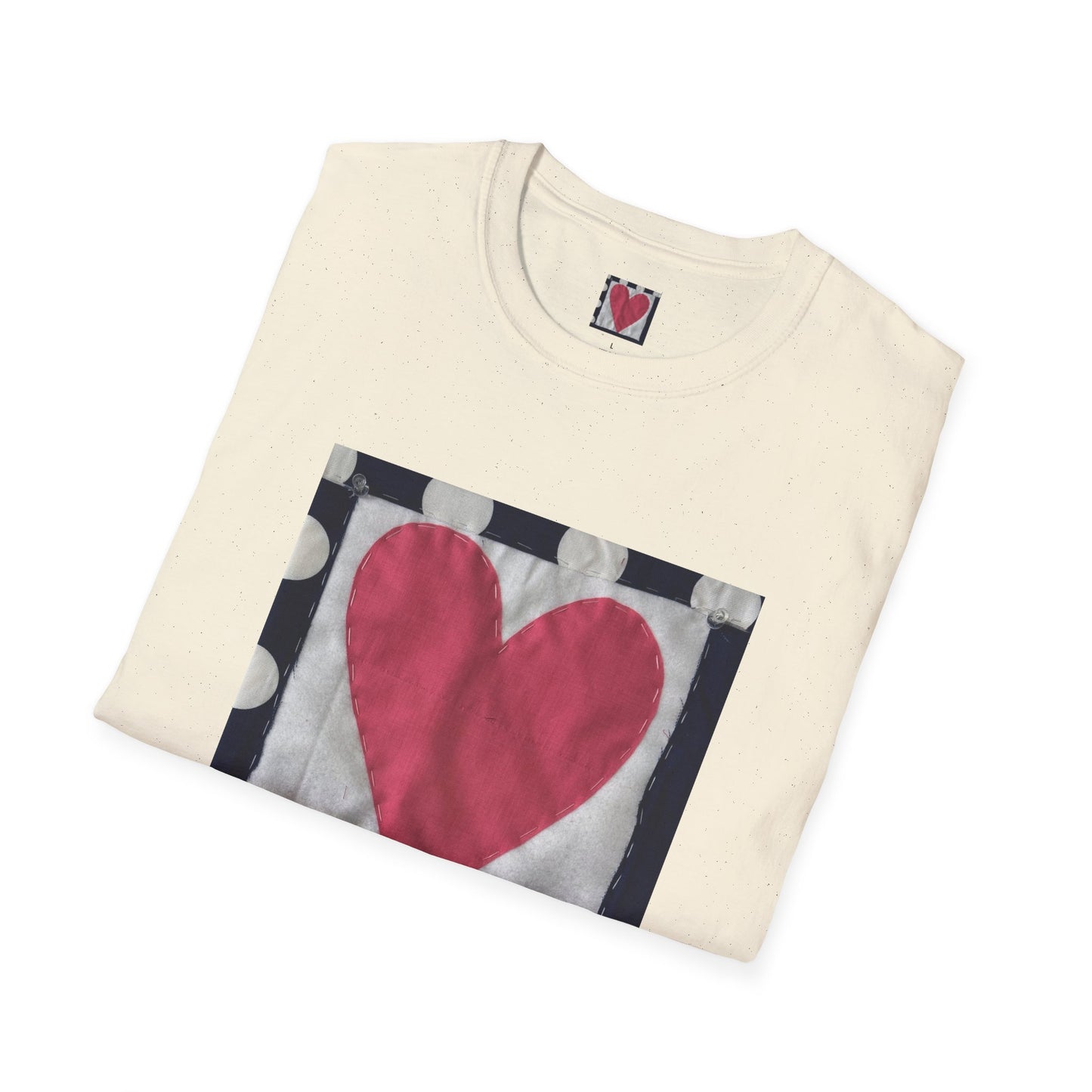 O, my Quilted Heart, a T-Shirt