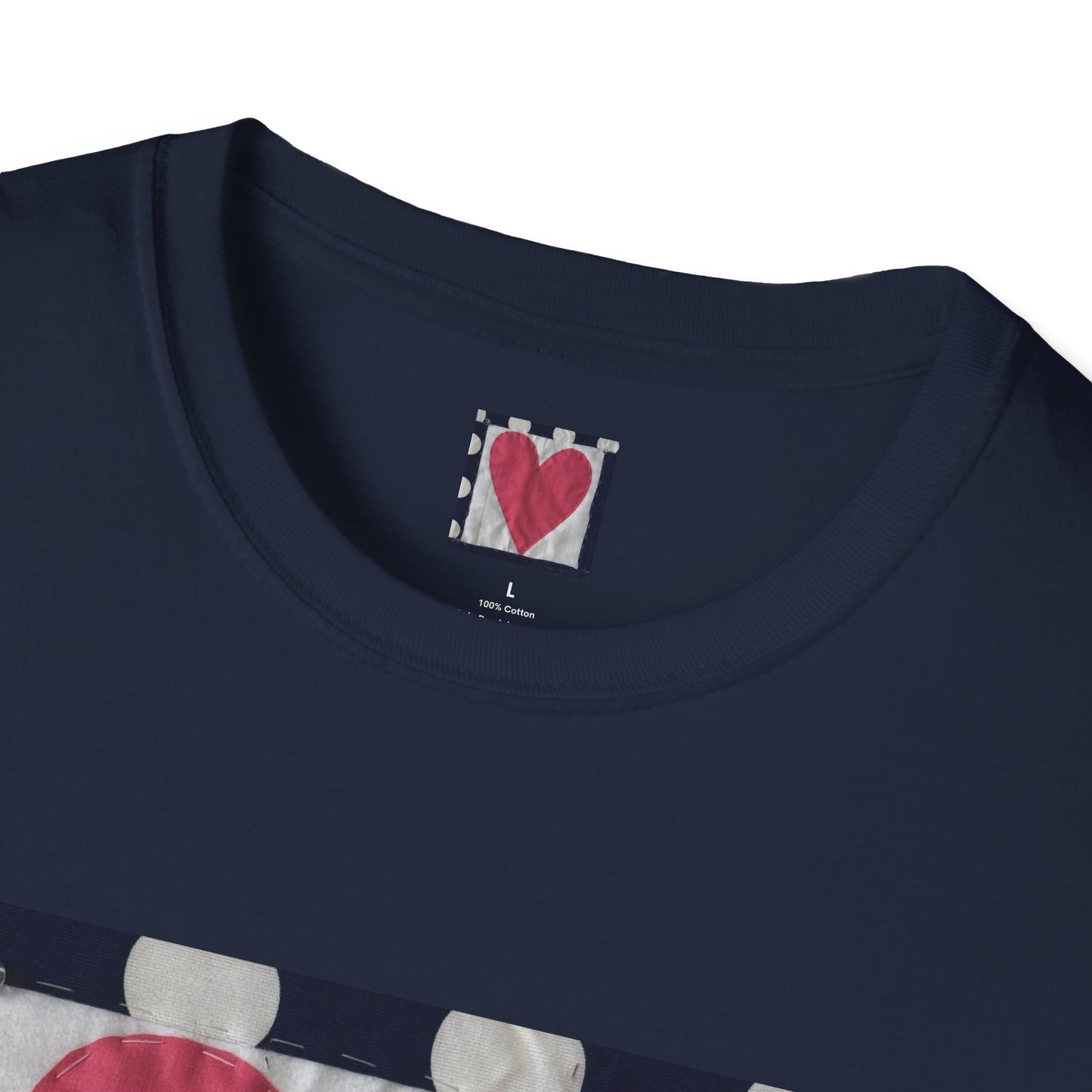 O, my Quilted Heart, a T-Shirt