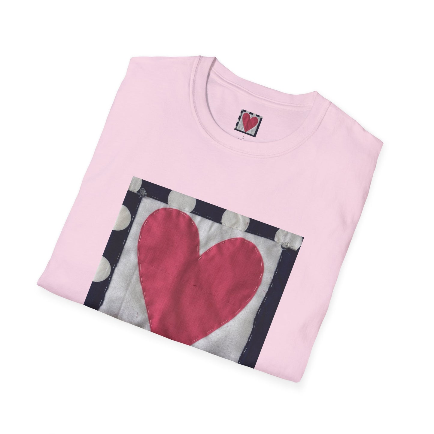 O, my Quilted Heart, a T-Shirt