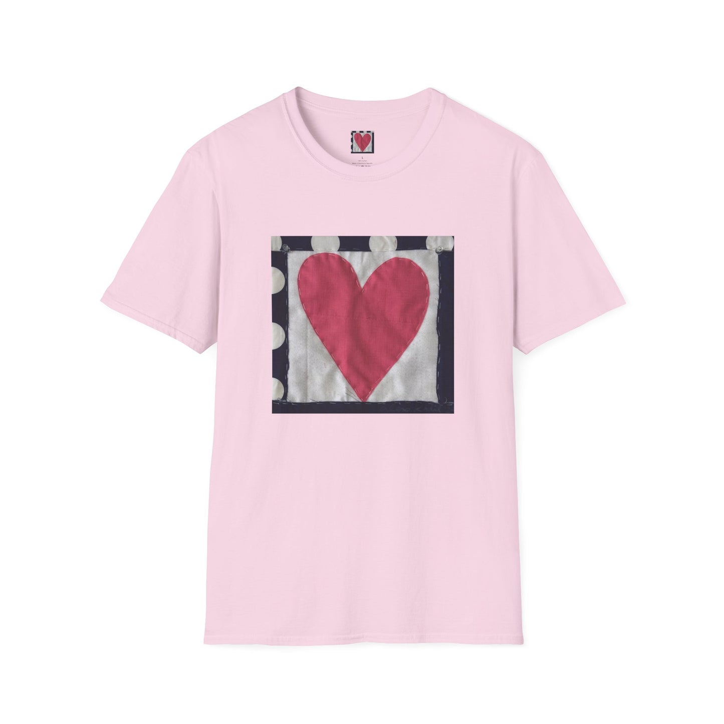 O, my Quilted Heart, a T-Shirt