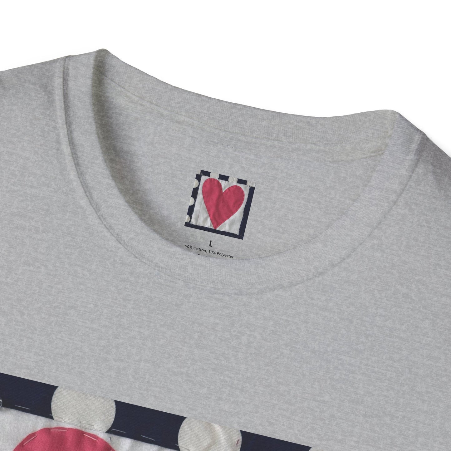 O, my Quilted Heart, a T-Shirt