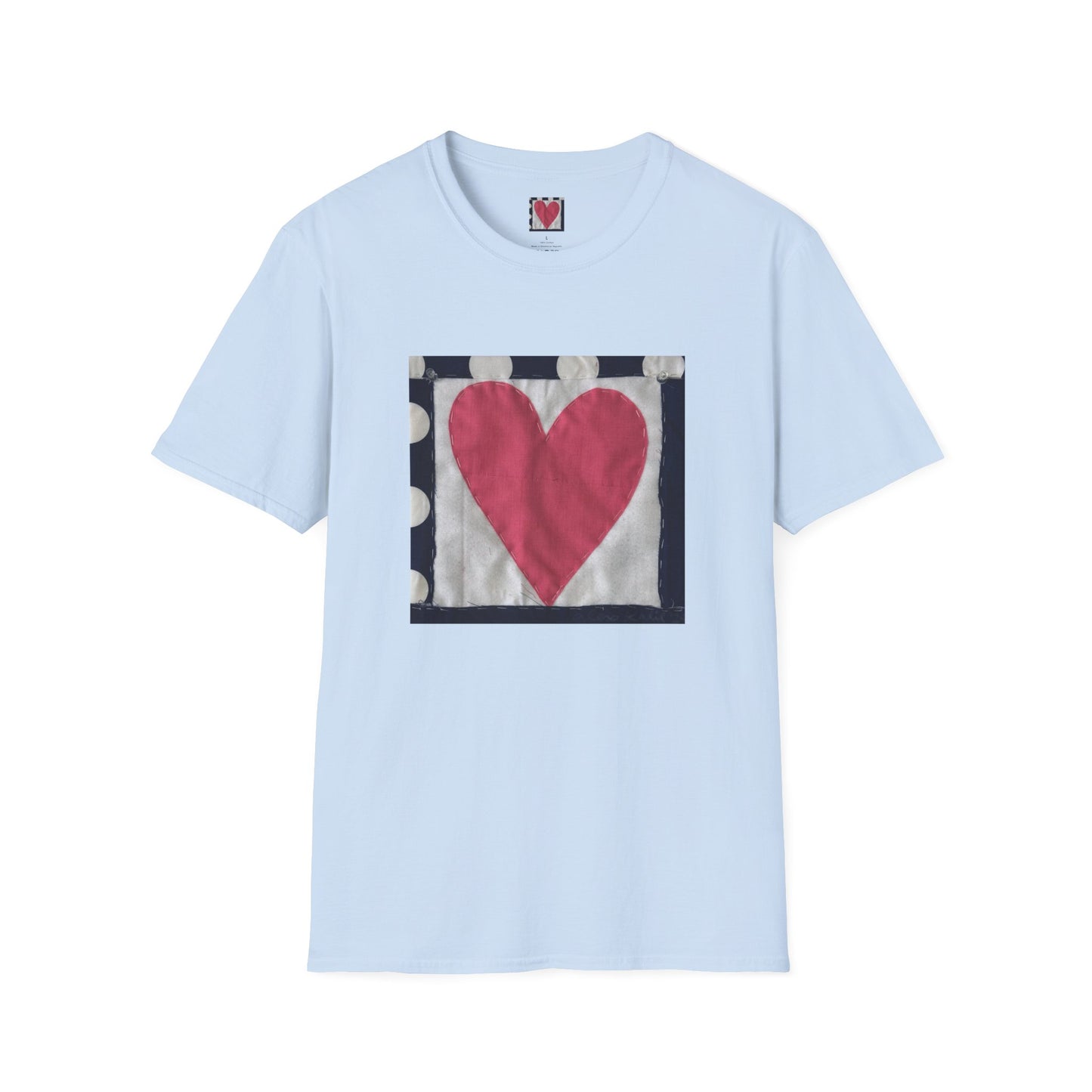 O, my Quilted Heart, a T-Shirt