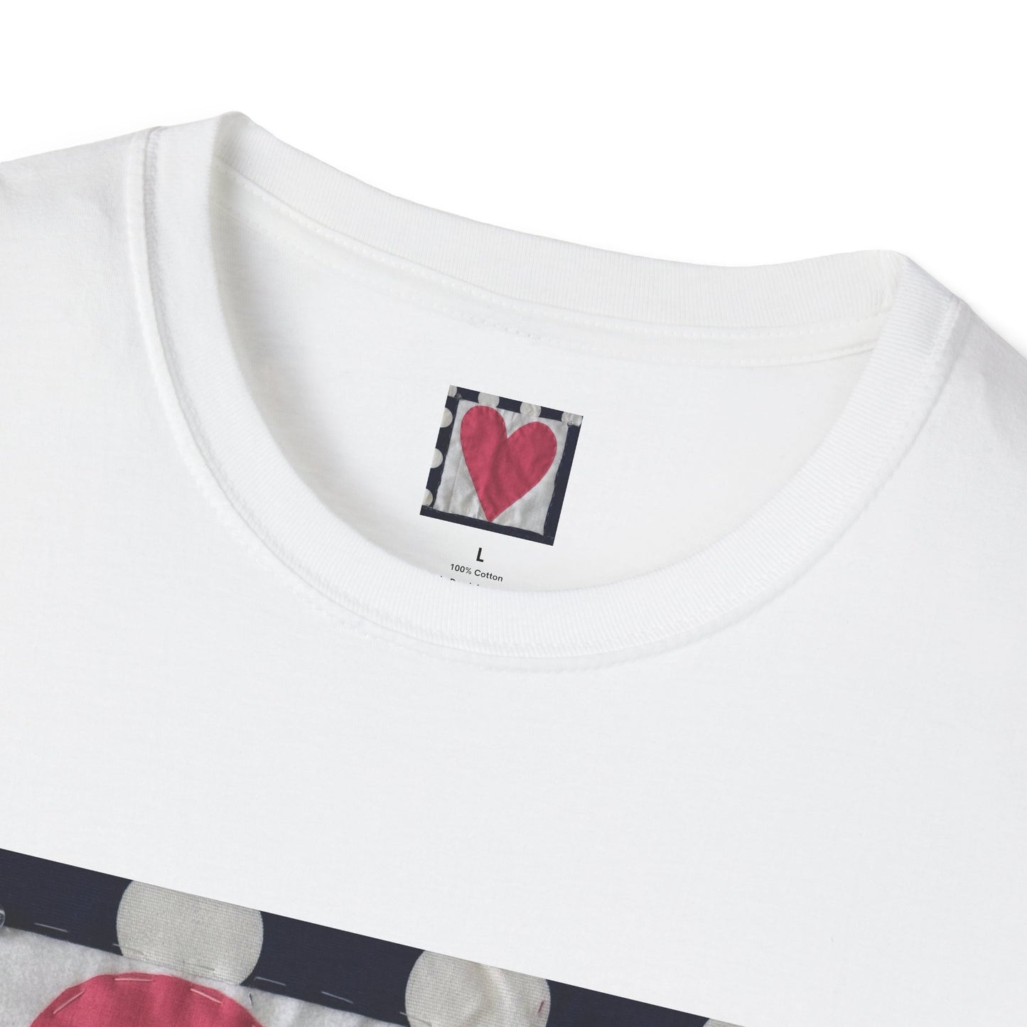 O, my Quilted Heart, a T-Shirt