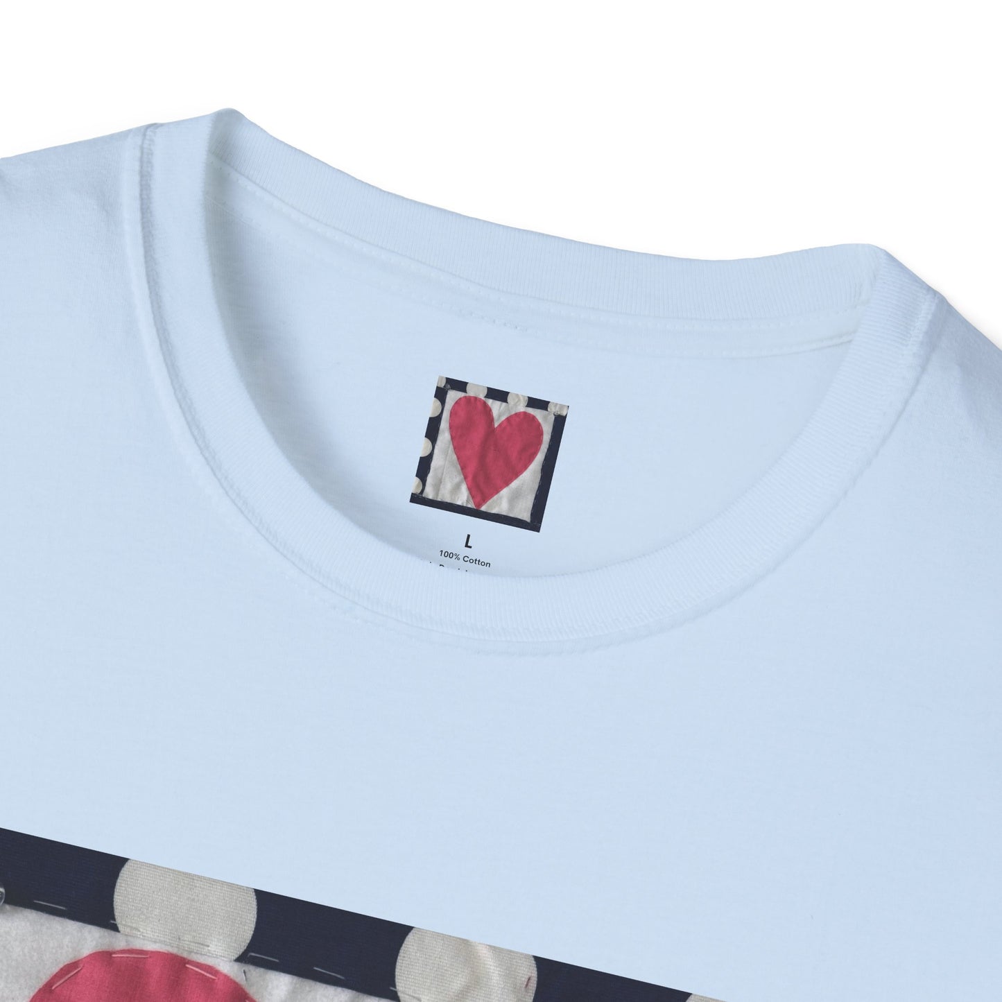 O, my Quilted Heart, a T-Shirt