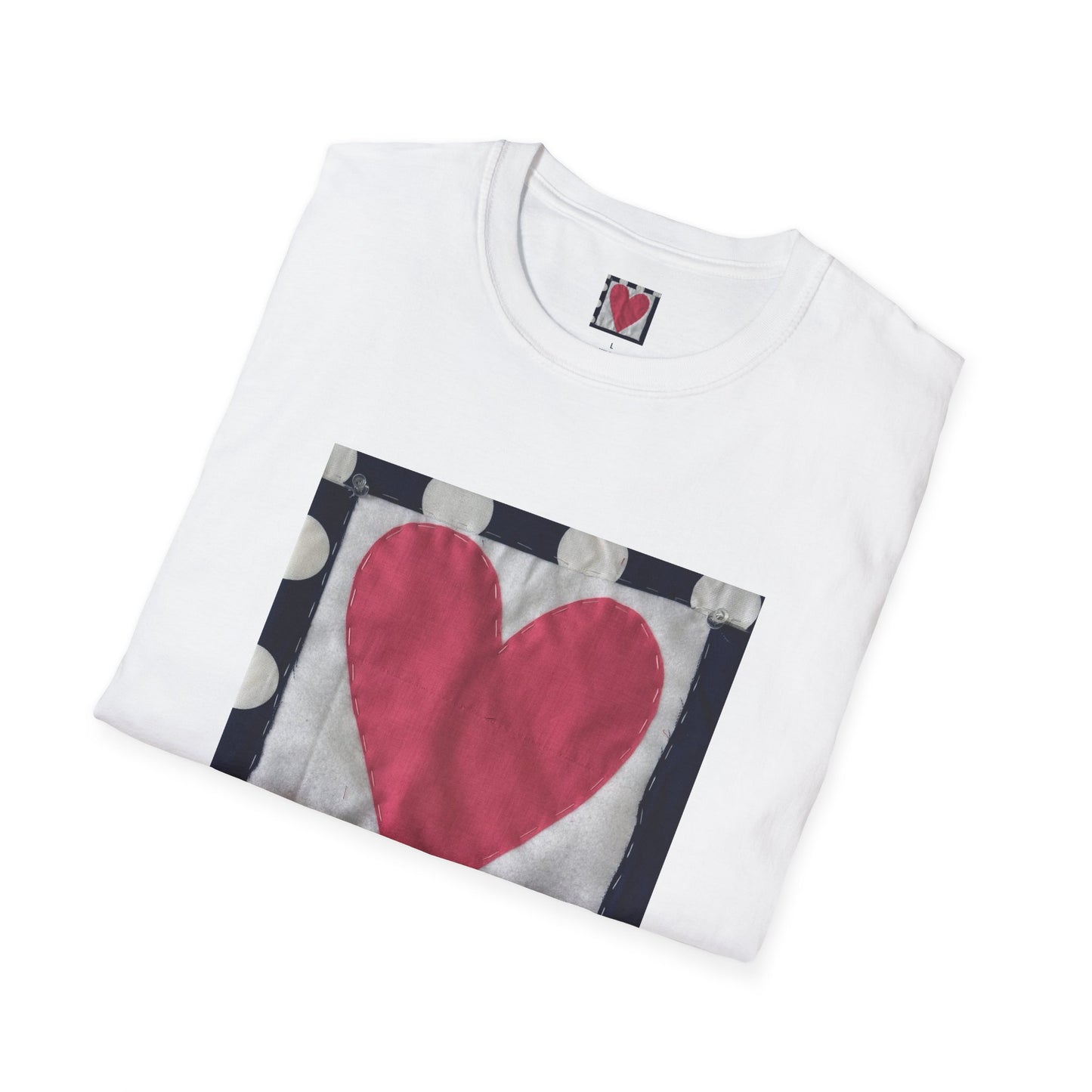 O, my Quilted Heart, a T-Shirt