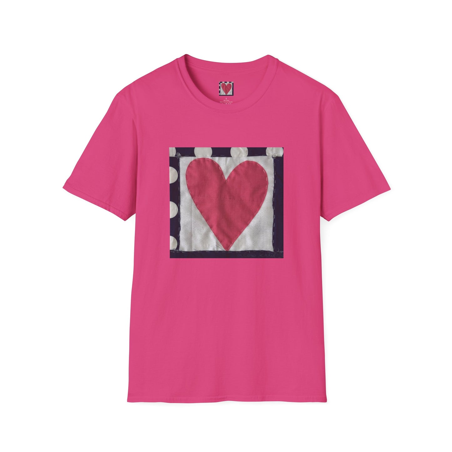 O, my Quilted Heart, a T-Shirt