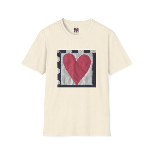 O, my Quilted Heart, a T-Shirt